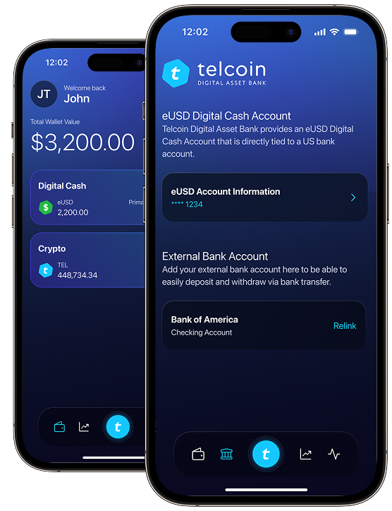 Personal accounts in Telcoin Wallet